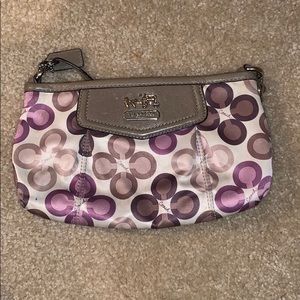 Coach flower design purse!